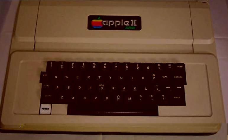 Apple II Plus, close-up